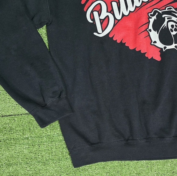 GILDAN | GEORGIA BULLDOGS MASCOT TEAM SPIRIT CASUAL CREW NECK SWEATSHIRT - Picture 6 of 13